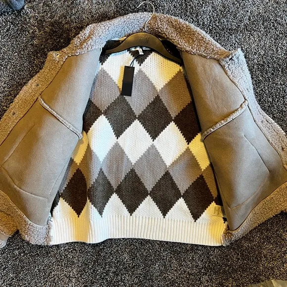 🌟 Cozy Faux Fur Sherpa Jacket by Blank NYC 🌟
