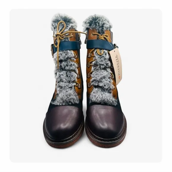 ★ NWT Patrizia Hilvia by Spring Step Boots - Multicolored ★