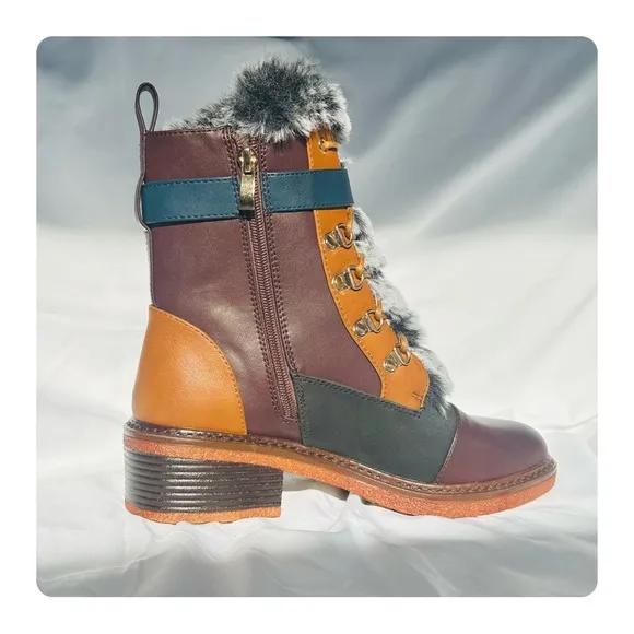 ★ NWT Patrizia Hilvia by Spring Step Boots - Multicolored ★