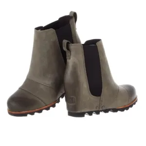 •🌺 Sorel lea green wedge boots 6.5