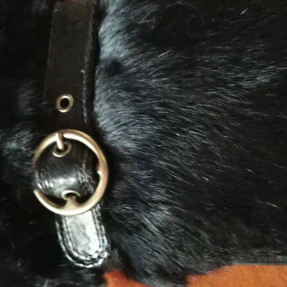 #14 R RETAILED@600 Different View RARE FRYE LEATHER &amp; FUR FRYE AVA BOOTS COPY