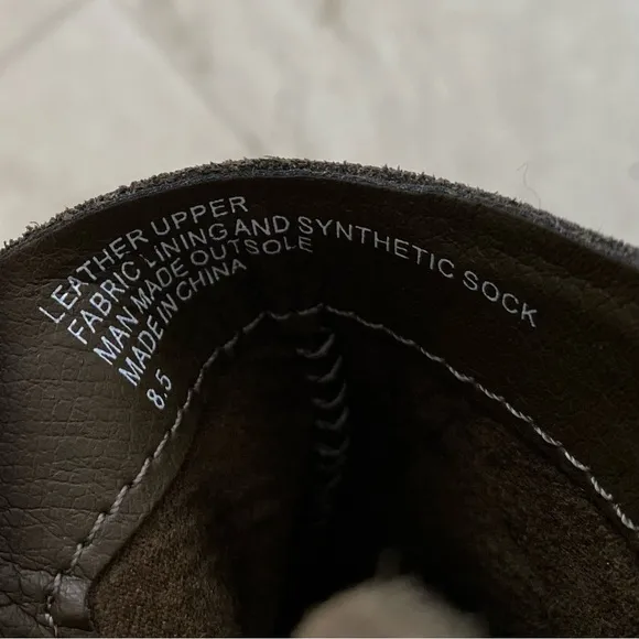 $165 Birdies Falcon Water Resistant Suede Round Toe Sneaker Ankle Boots size 8