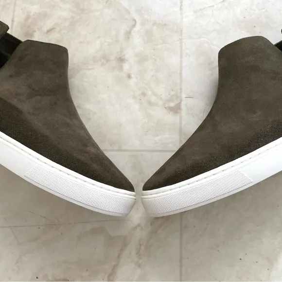 $165 Birdies Falcon Water Resistant Suede Round Toe Sneaker Ankle Boots size 8