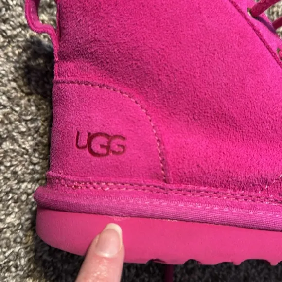 4Y UGG Girls Pink Boots