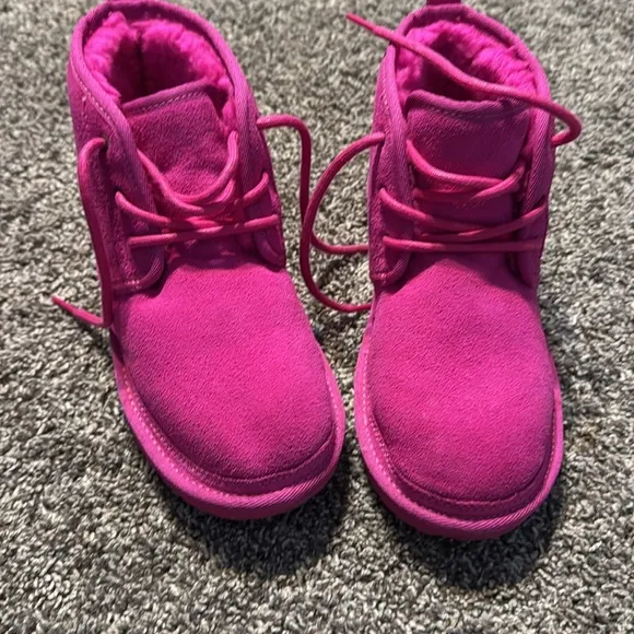 4Y UGG Girls Pink Boots