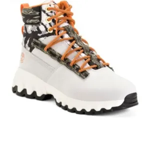 (50% OFF) NWB Timberland Leather Nubuck Waterproof Euro Hiking Gray Boots 7.5 M