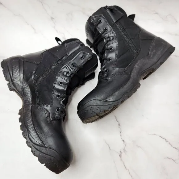 5.11 Tactical Men's Black Boots ATAC 2.0 6&quot; Tall Ankle Police Outdoor Size 11.5