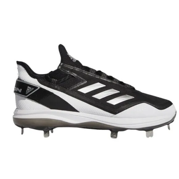 Adidas Icon 7 Boost Metal Baseball Cleats FY4178‎ Black White Men's 11.5 NWT
