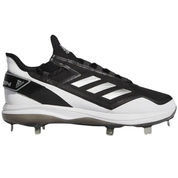 Adidas Icon 7 Boost Metal Baseball Cleats FY4178‎ Black White Men's 11.5 NWT