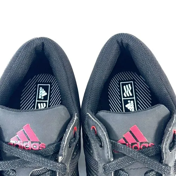 Adidas Mens Pure Motion Spikeless Waterproof Golf Shoes Size 9.5 Black Red