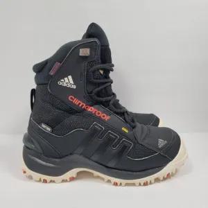 Adidas Terrex Climaproof Boys Black Hiking Boots B22851 US Size 3