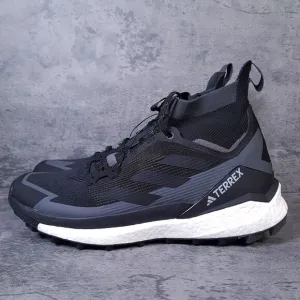 ADIDAS Terrex Free Hiker 2.0 Hiking Shoes Boots Mens 12 Black White
