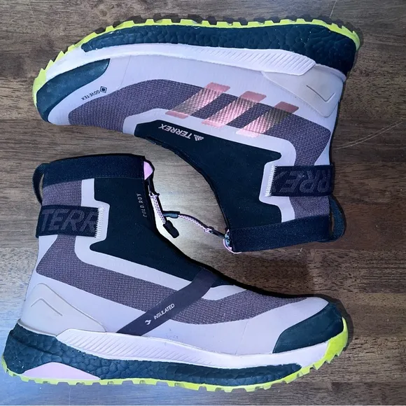Adidas TERREX Free Hiker COLD.RDY Hiking Boots GORE-TEX Women's Size 8