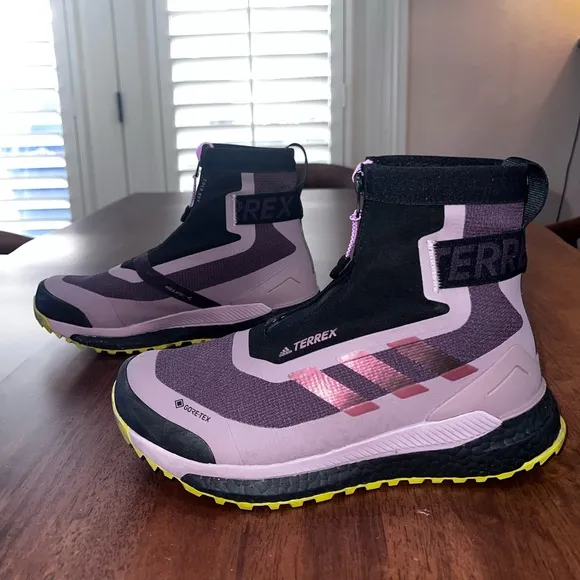 Adidas TERREX Free Hiker COLD.RDY Hiking Boots GORE-TEX Women's Size 8