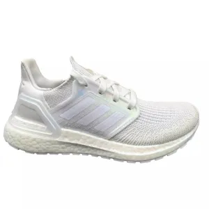 Adidas Ultraboost Youth Kids Running Shoes Size 4 White Iridescent Lace up