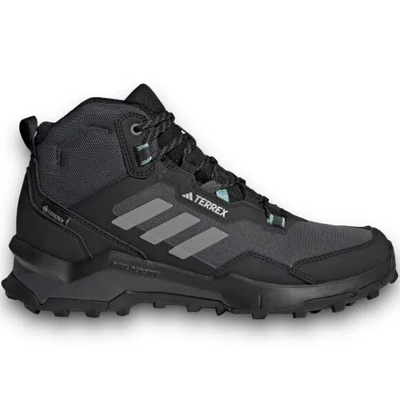 Adidas Womens Terrex AX4 Mid GTX Hiking Shoes Size 11.5 Grey Black HQ1049 New