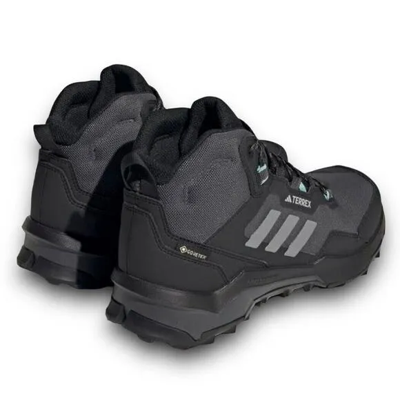 Adidas Womens Terrex AX4 Mid GTX Hiking Shoes Size 11.5 Grey Black HQ1049 New
