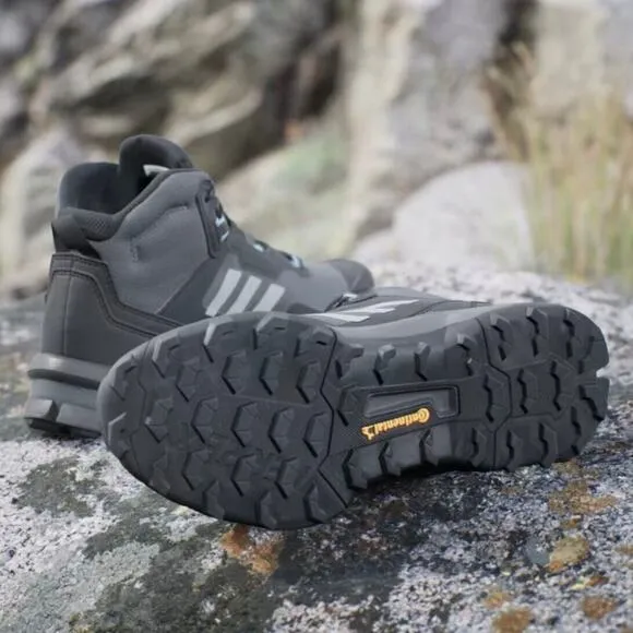 Adidas Womens Terrex AX4 Mid GTX Hiking Shoes Size 11.5 Grey Black HQ1049 New