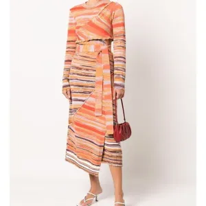 Adorable New Jonathan Simkhai wrap sweater dress!