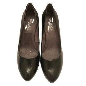 Aerosoles black patent leather heels pumps shoes