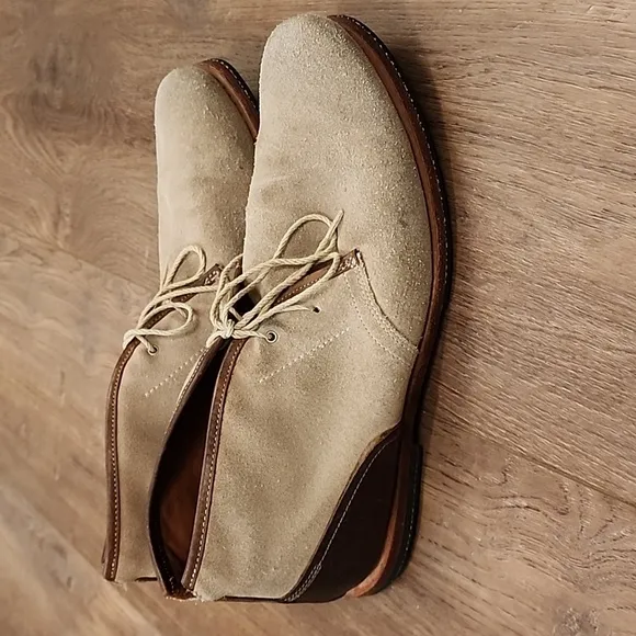 Aetrex Chukka Boots Leather and Suede Classic Men's size 8