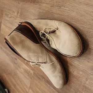 Aetrex Chukka Boots Leather and Suede Classic Men's size 8