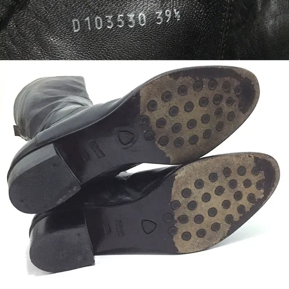 AGL ATTILIO GIUSTI LEOMBRUNI Tall Calfskin Boots