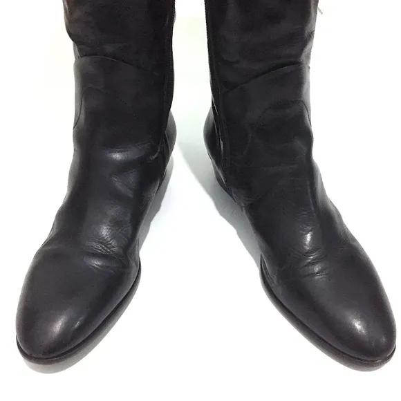 AGL ATTILIO GIUSTI LEOMBRUNI Tall Calfskin Boots