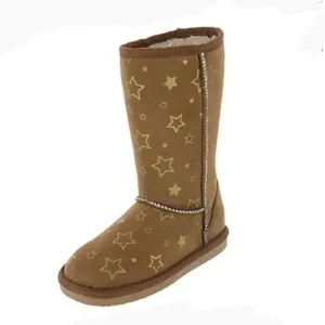 Airwalk Emma Star cozy boots  big girl size 4