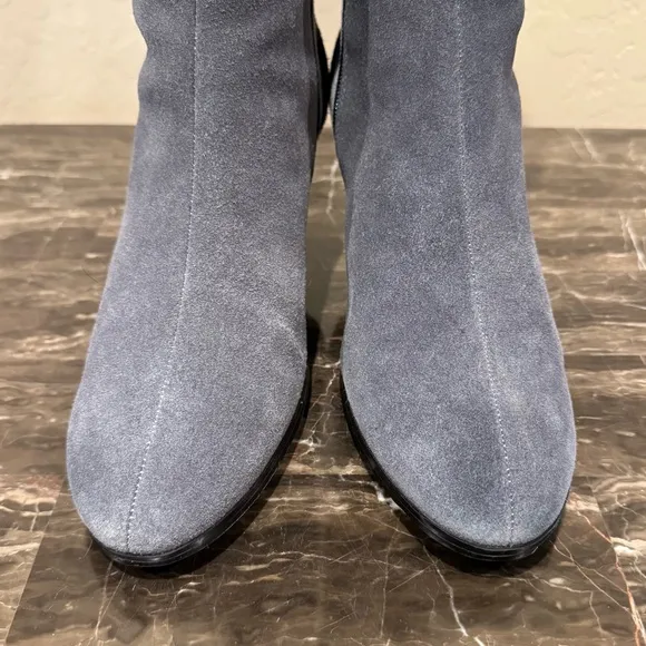 AJ Valenci Suede Patchwork Boots