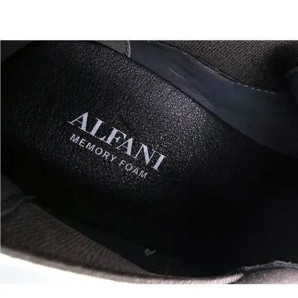 Alfani Chelsea Boots Gum Sole Gray Ankle Bootie Memory Foam Insole Men's 13M