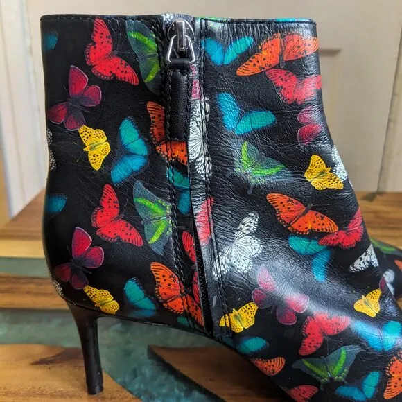Alice   Olivia Butterfly Ankle Boots
