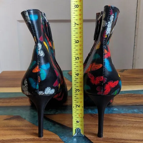 Alice   Olivia Butterfly Ankle Boots