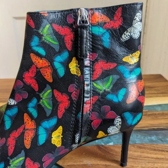Alice   Olivia Butterfly Ankle Boots