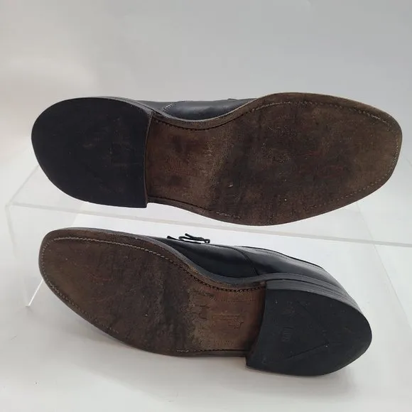 Allen Edmonds HILLCREST Black Leather Shoes‎ US Size 9 D