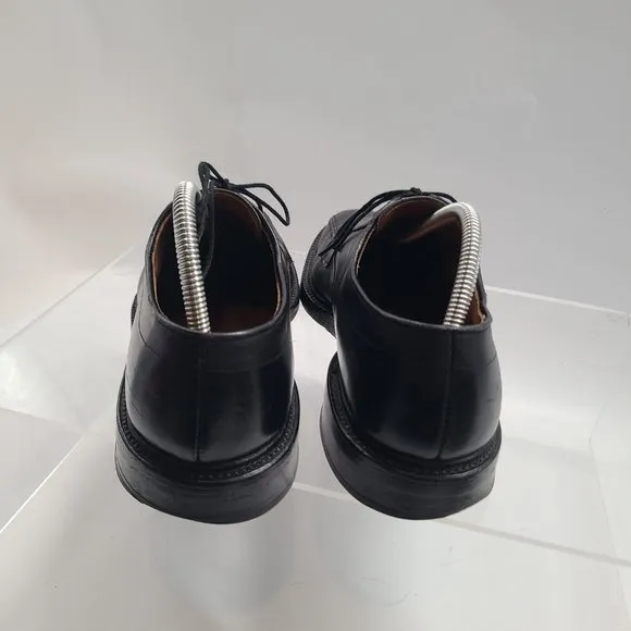 Allen Edmonds HILLCREST Black Leather Shoes‎ US Size 9 D