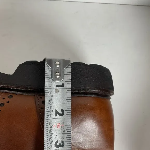 Allen Edmonds Long Branch Wingtip Boots 12 D Chromexcel Vibram