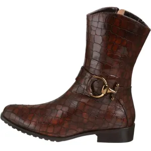 Amalfi by Rangoni Women's Pria Ankle Boot Burgandy Size 8.5” Made in Italy NWOT