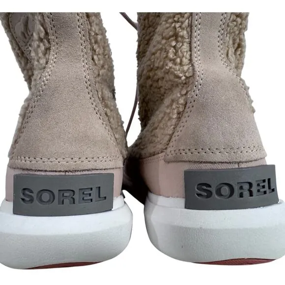&quot;SOREL&quot; Women's Explorer II Joan Cozy Boots Size 8 Hiking Walking Lace Up Warm