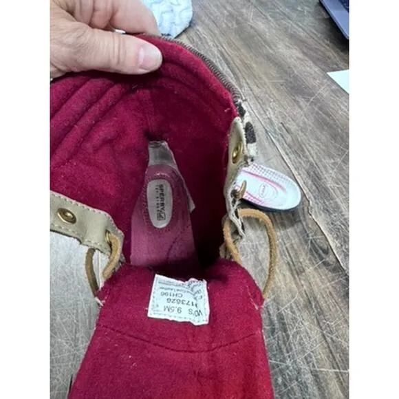 &quot;SPERRY&quot; Top-Sider, Women's animal print ,Hiking Boot, Leather ,Cow Leather Hair