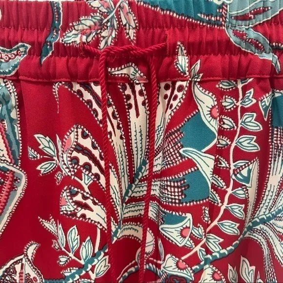 Ann Taylor LOFT NWT Floral Print Elastic Waist Washable Skirt NWT Size XS