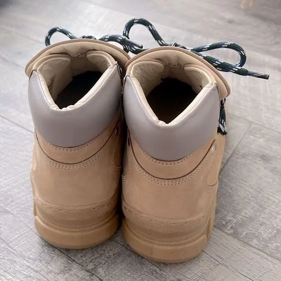 Another Project Anthropologie Hiking Boots genius leather Portugal nude Sz 39