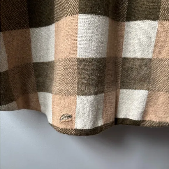 Anthropologie 100% Wool Sweater Coat Size 3X