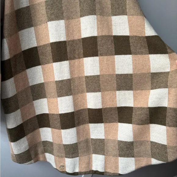 Anthropologie 100% Wool Sweater Coat Size 3X