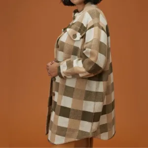 Anthropologie 100% Wool Sweater Coat Size 3X