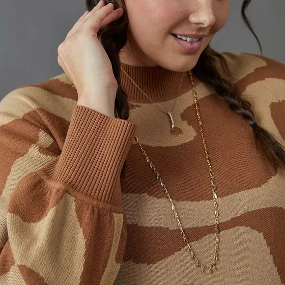 Anthropologie Charlize Sweater Midi Dress