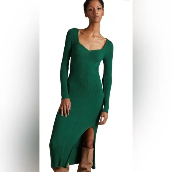 Anthropologie Seamed Dress Size Small
