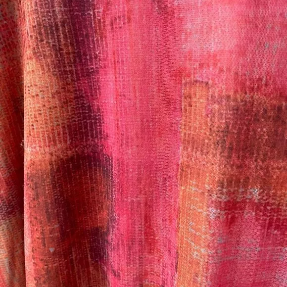 Anthropologie Weston Fallen Sun Maxi Skirt Asymmetrical $118 M