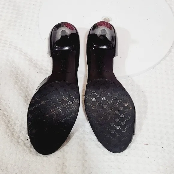 ANTONIO Melani Womens Dorsay Shoes Black Leather Size 8M