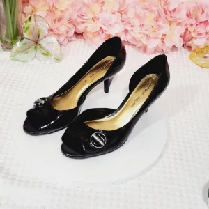 ANTONIO Melani Womens Dorsay Shoes Black Leather Size 8M